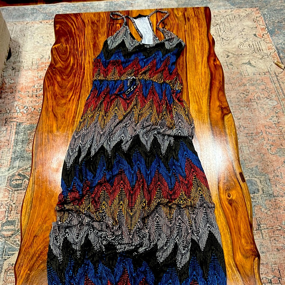 Banana Republic maxi, multi-colored, size medium